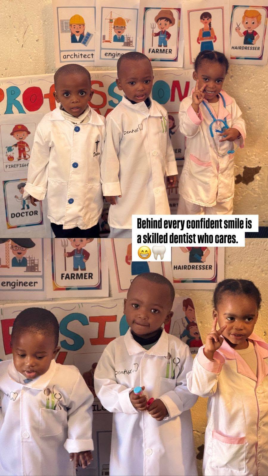 Reyahola learners participating in Career Day